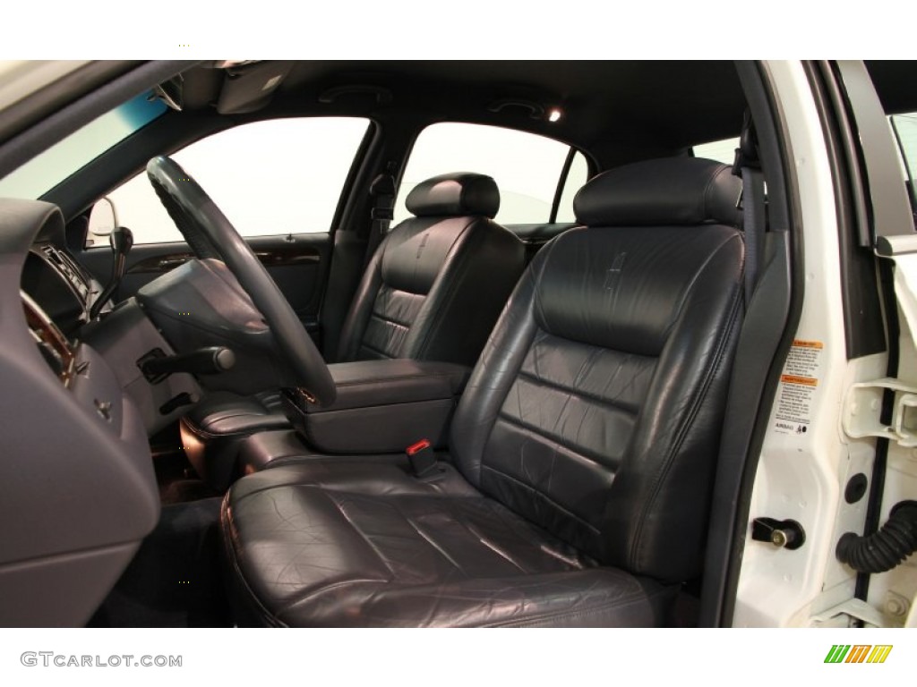 Deep Slate Blue Interior 1999 Lincoln Town Car Executive Photo #87083283