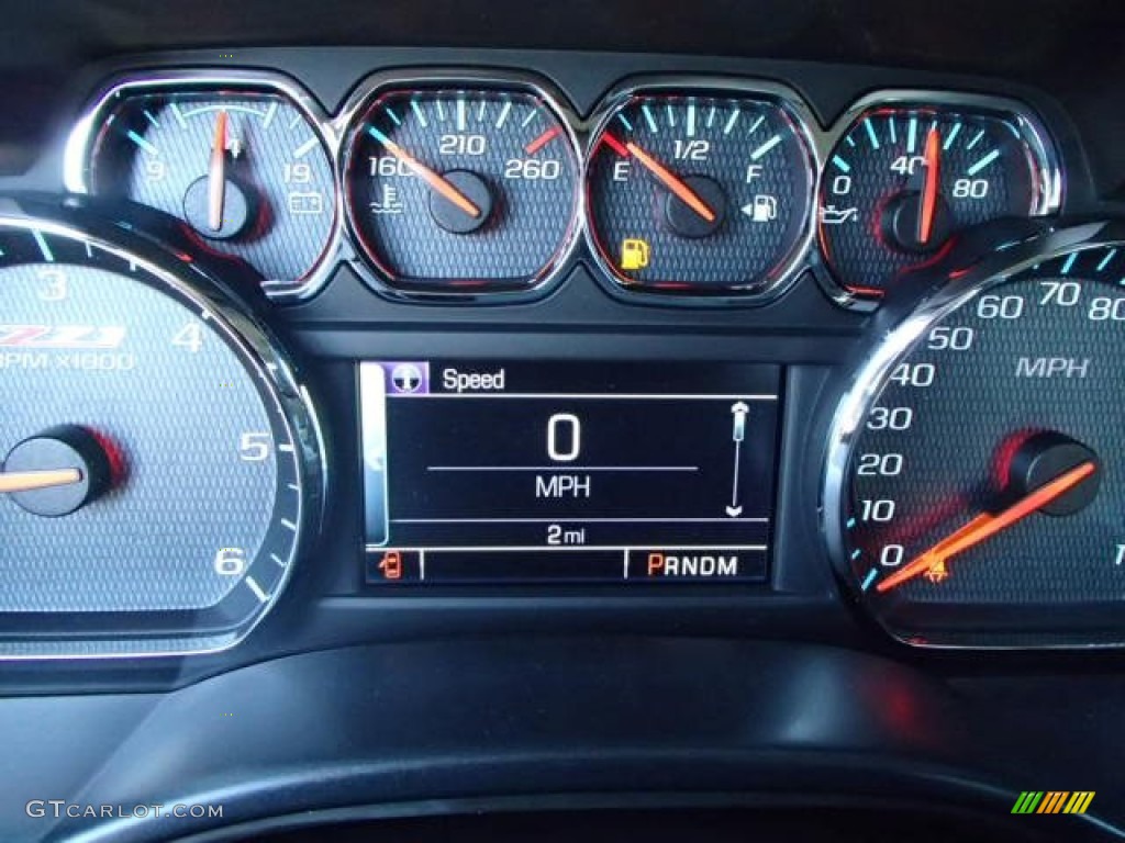 2014 Chevrolet Silverado 1500 LTZ Double Cab 4x4 Gauges Photo #87083756