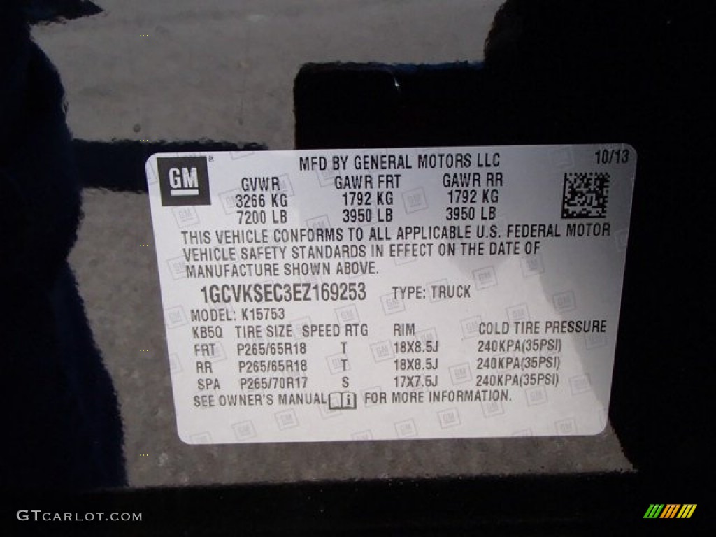 2014 Silverado 1500 LTZ Double Cab 4x4 - Black / Jet Black photo #20