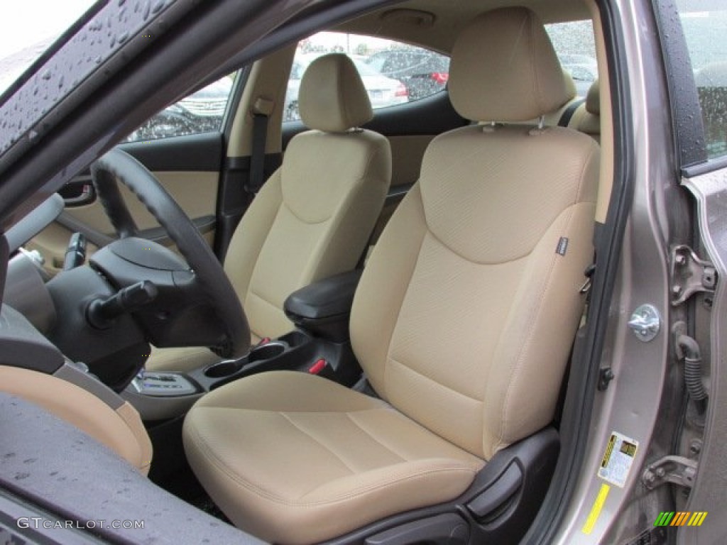 2012 Elantra GLS - Desert Bronze / Beige photo #9