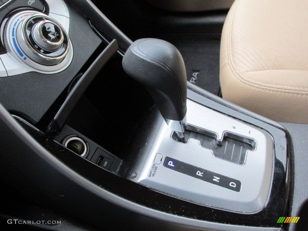 2012 Elantra GLS - Desert Bronze / Beige photo #15