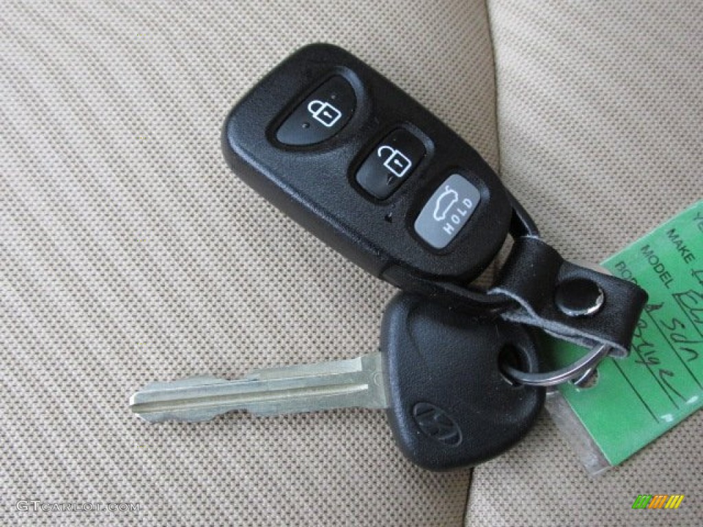 2012 Elantra GLS - Desert Bronze / Beige photo #18