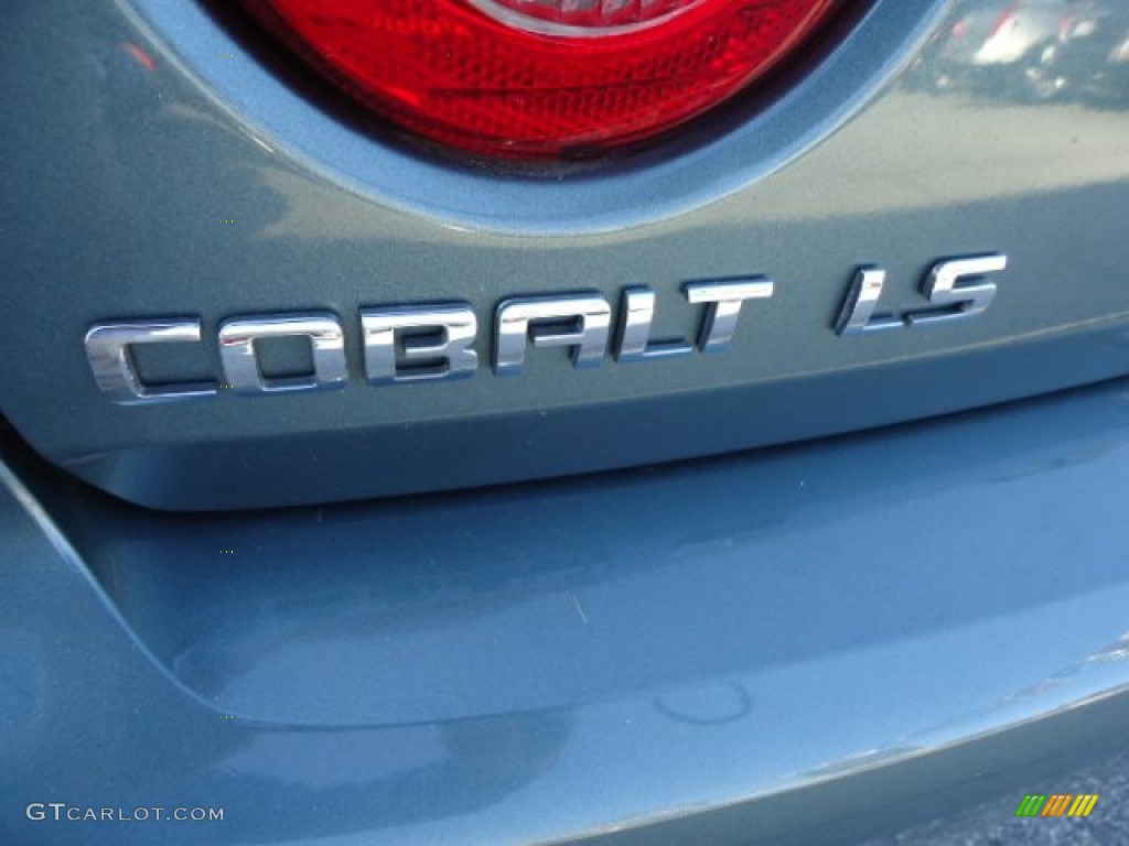 2009 Cobalt LS Coupe - Silver Moss Metallic / Gray photo #27