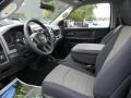 Dark Slate Gray/Medium Graystone 2012 Dodge Ram 1500 ST Regular Cab 4x4 Interior Color