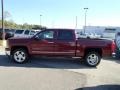 2014 Deep Ruby Metallic Chevrolet Silverado 1500 LTZ Crew Cab 4x4  photo #8