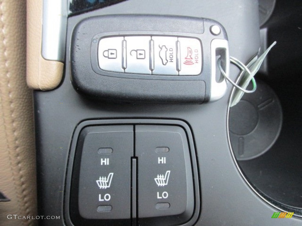 2011 Sonata Limited 2.0T - Midnight Black / Camel photo #19