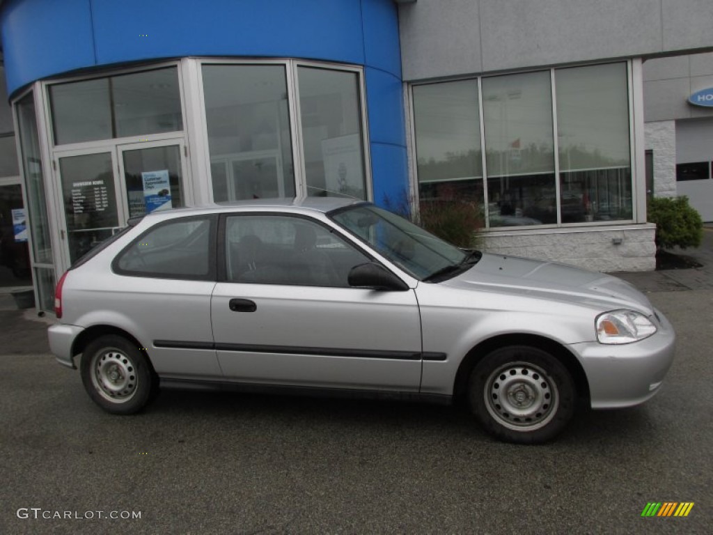 Vogue Silver Metallic 1999 Honda Civic CX Hatchback Exterior Photo #87086082