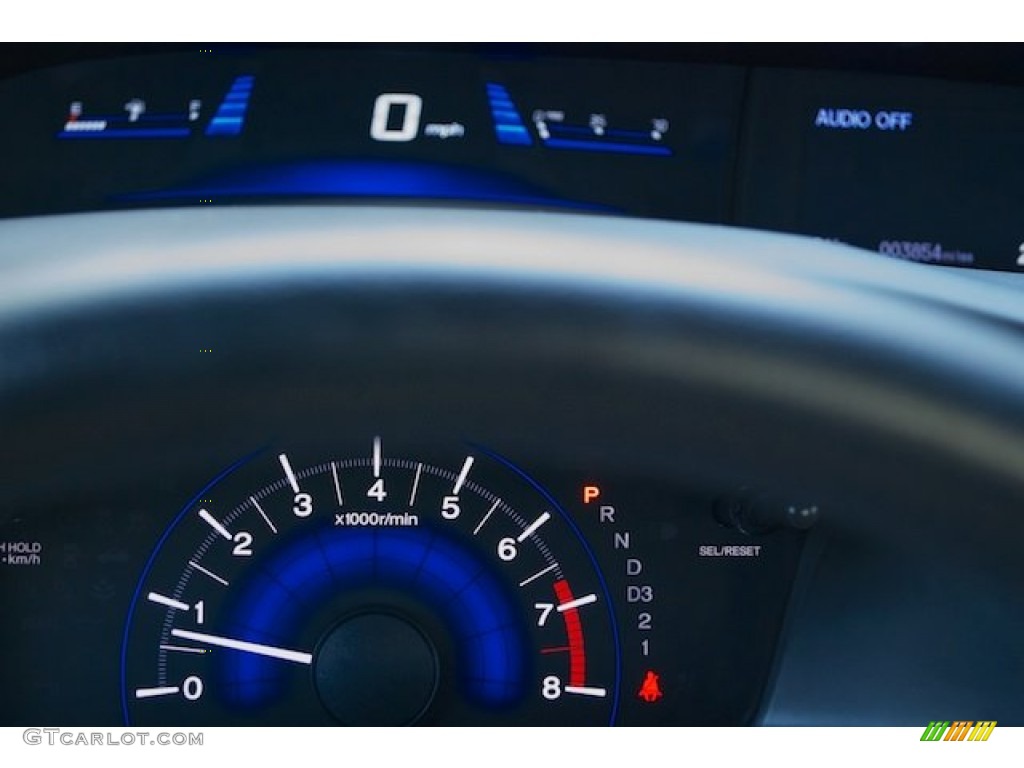 2013 Civic LX Coupe - Polished Metal Metallic / Gray photo #18