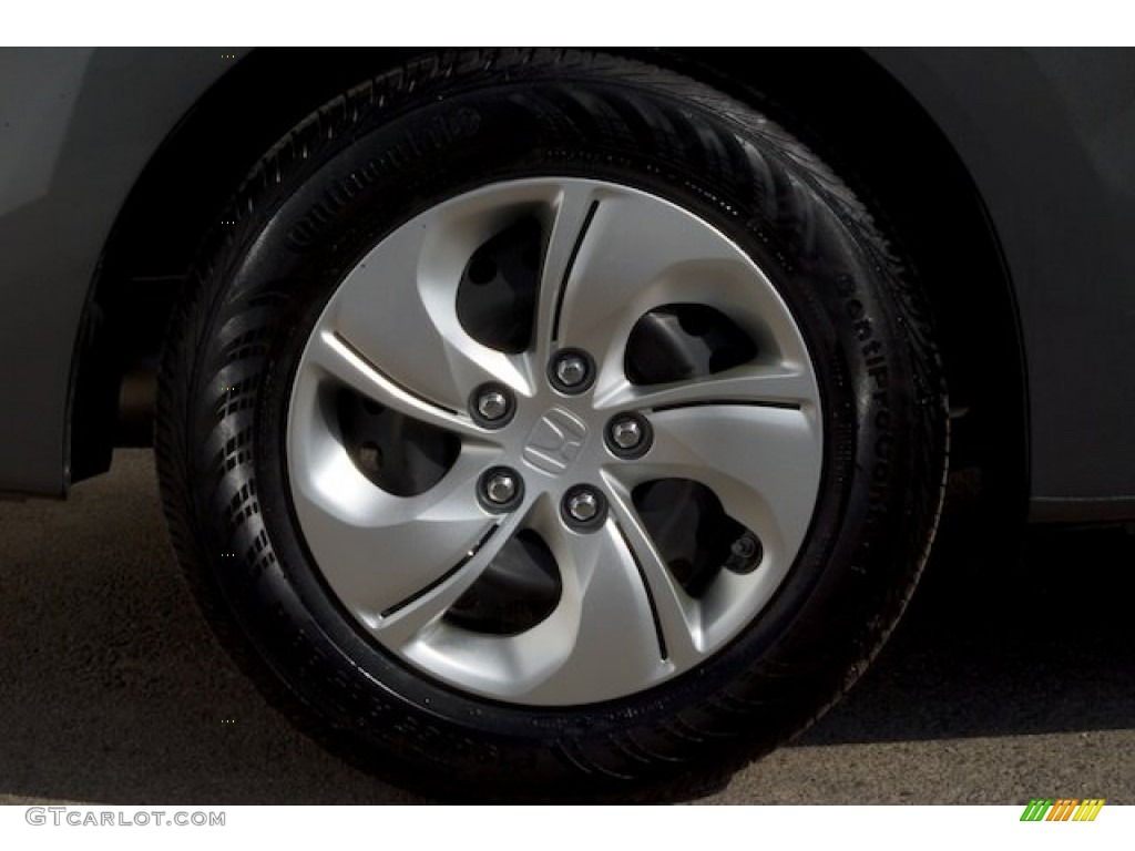 2013 Civic LX Coupe - Polished Metal Metallic / Gray photo #26