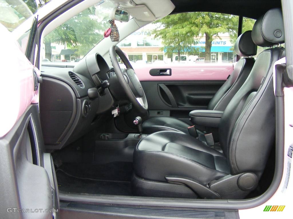 2006 New Beetle 2.5 Convertible - Custom Pink / Black photo #9