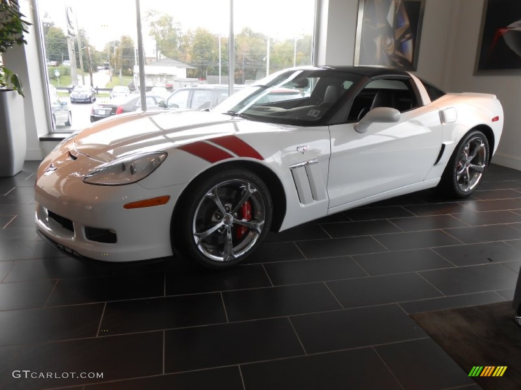 Arctic White 2013 Chevrolet Corvette Grand Sport Convertible Exterior Photo #87087660