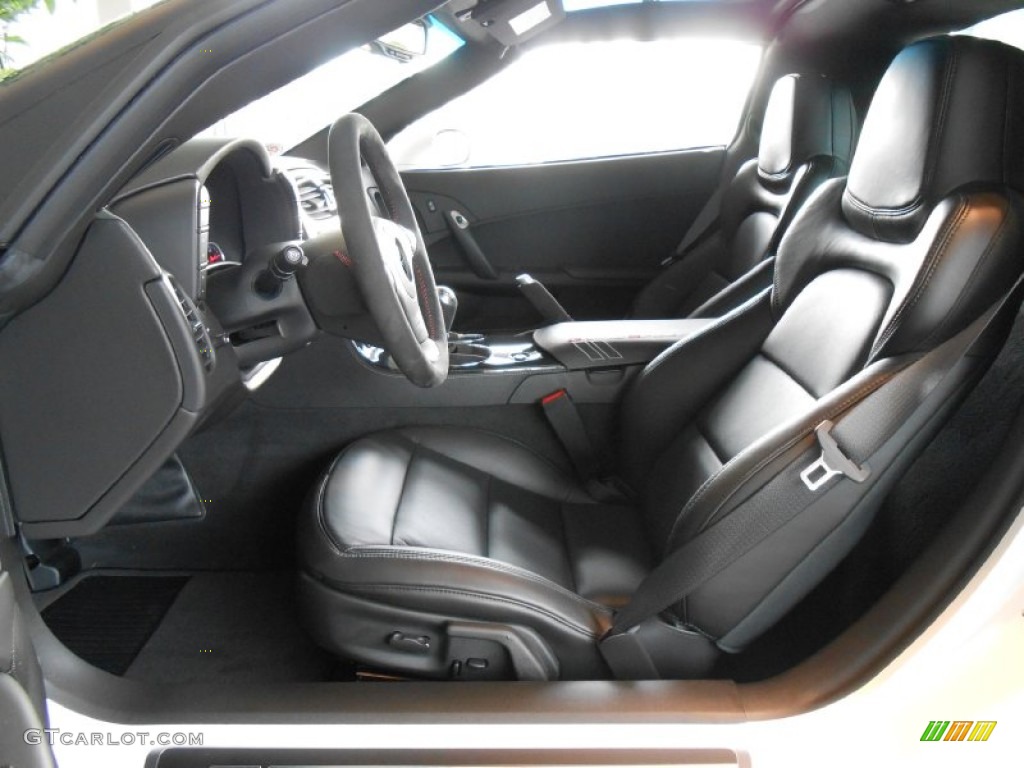 2013 Chevrolet Corvette Grand Sport Convertible Front Seat Photo #87087709