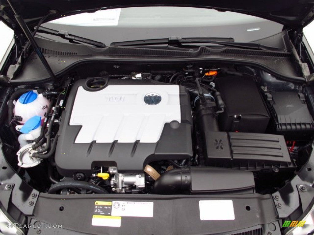 2014 Volkswagen Golf TDI 4 Door 2.0 Liter TDI DOHC 16-Valve Turbo-Diesel 4 Cylinder Engine Photo #87087957