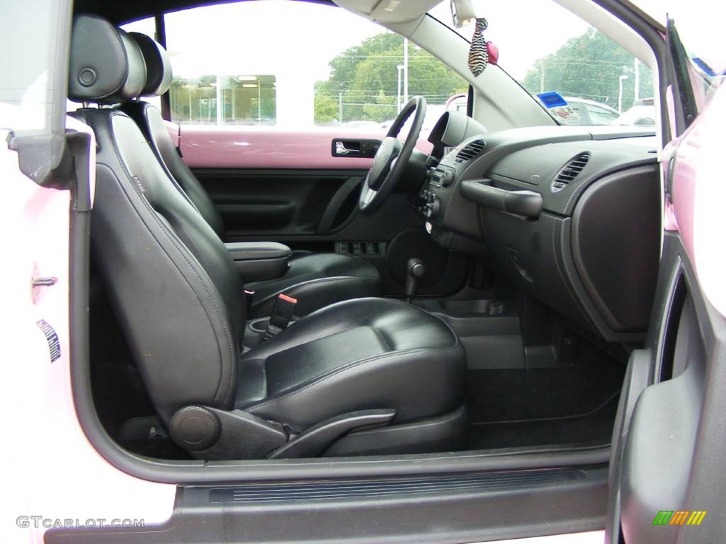 2006 New Beetle 2.5 Convertible - Custom Pink / Black photo #10