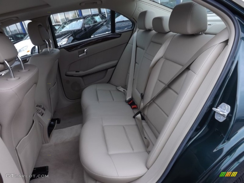Almond Beige Interior 2010 Mercedes-Benz E 350 4Matic Sedan Photo #87088080