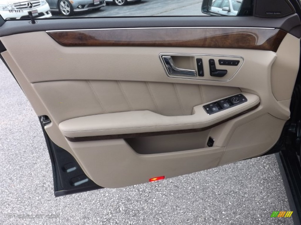 2010 E 350 4Matic Sedan - Jade Green Metallic / Almond Beige photo #12