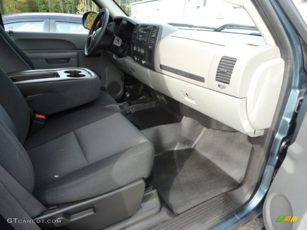 2011 Silverado 1500 Extended Cab 4x4 - Blue Granite Metallic / Dark Titanium photo #7