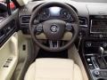 2014 Volkswagen Touareg Cornsilk Beige Interior Dashboard Photo