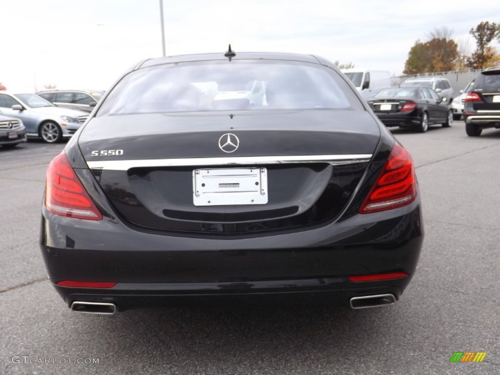 2014 S 550 Sedan Edition 1 - designo Mocha Black / Nut Brown/Black photo #4