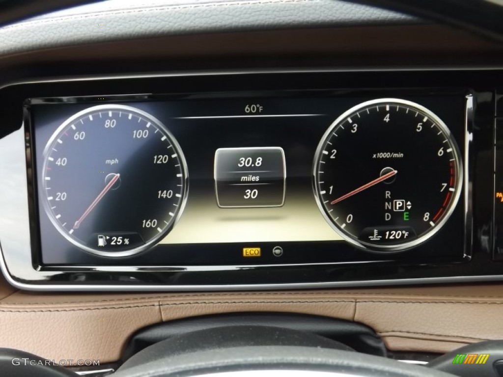 2014 Mercedes-Benz S 550 Sedan Edition 1 Gauges Photo #87089980