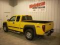 2007 Yellow Chevrolet Colorado LT Extended Cab 4x4  photo #3