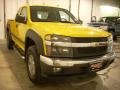 2007 Yellow Chevrolet Colorado LT Extended Cab 4x4  photo #9