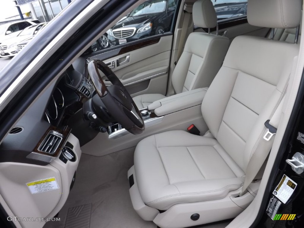 2014 E 350 4Matic Sedan - Black / Silk Beige/Espresso Brown photo #11