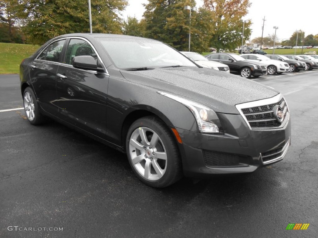 Phantom Gray Metallic 2014 Cadillac ATS 2.5L Exterior Photo #87090708