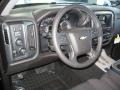 Jet Black Steering Wheel Photo for 2014 Chevrolet Silverado 1500 #87090819