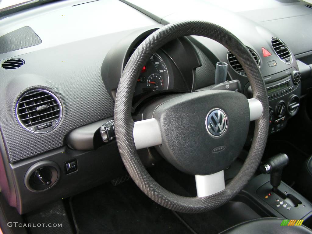 2006 New Beetle 2.5 Convertible - Custom Pink / Black photo #14