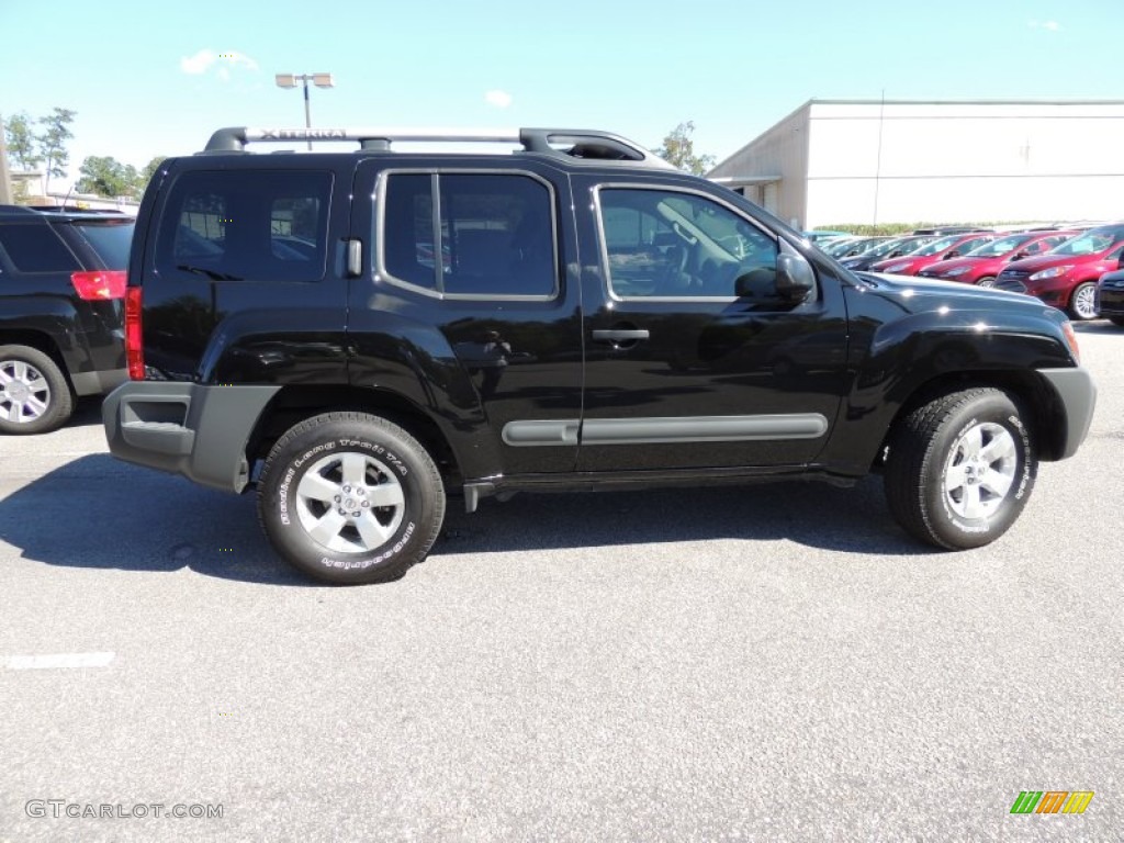 Super Black 2013 Nissan Xterra S Exterior Photo #87091020