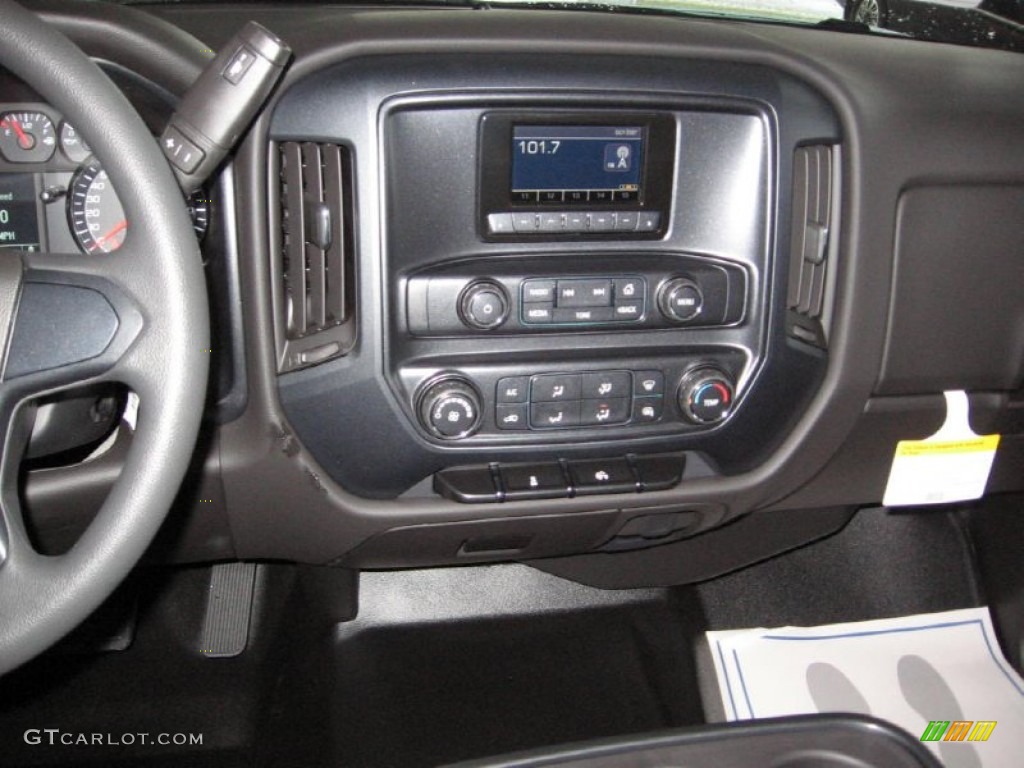 2014 Silverado 1500 WT Double Cab - Summit White / Jet Black/Dark Ash photo #5