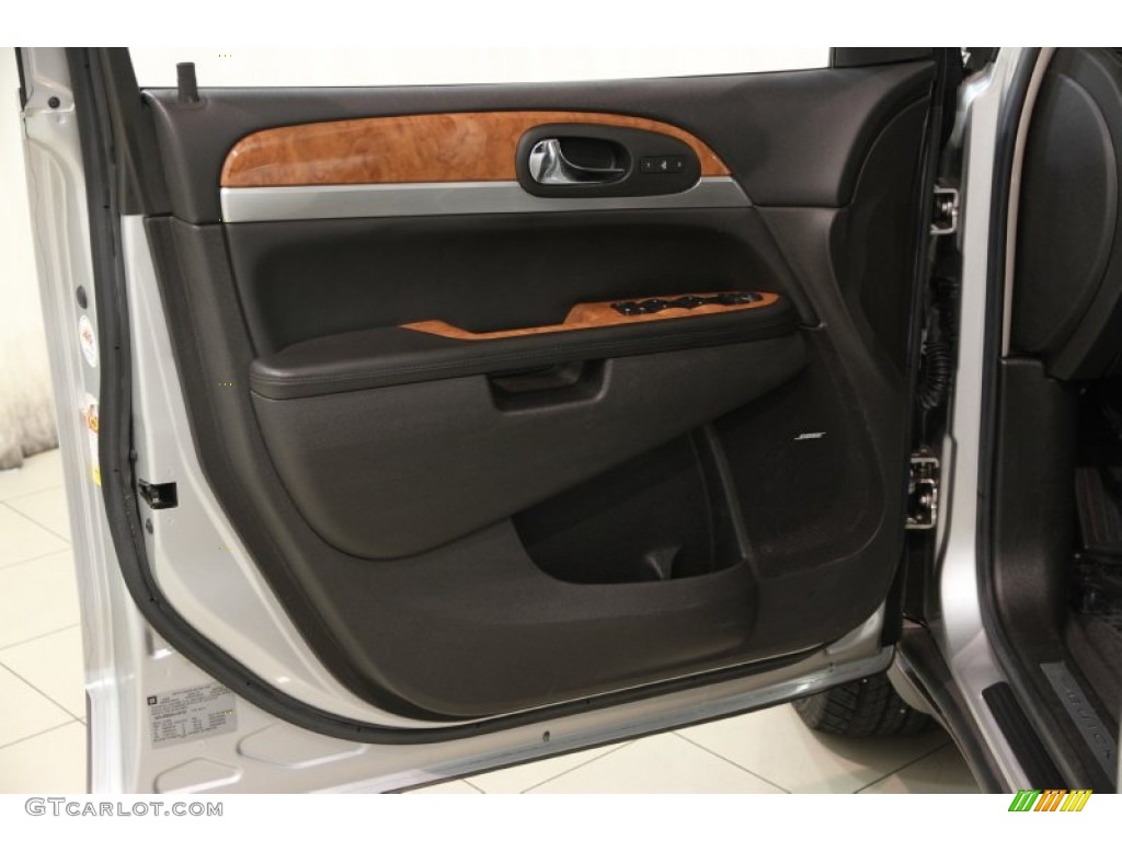 2010 Buick Enclave CXL AWD Ebony/Ebony Door Panel Photo #87091868