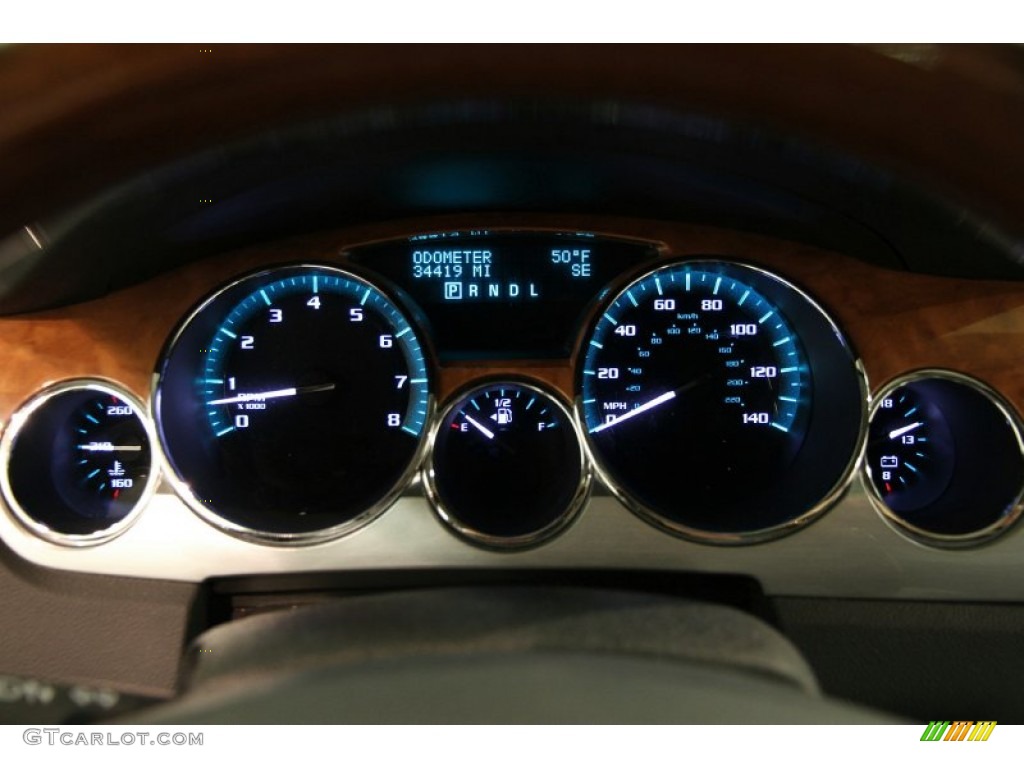 2010 Buick Enclave CXL AWD Gauges Photo #87091928