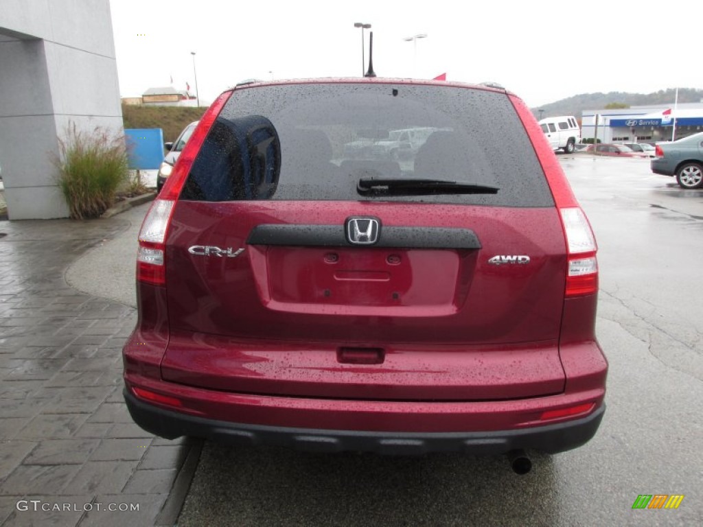 2011 CR-V SE 4WD - Tango Red Pearl / Gray photo #7