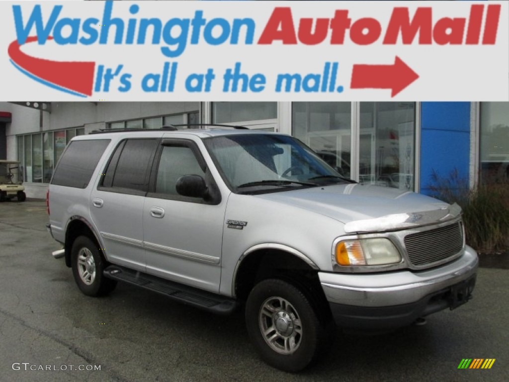 2000 Expedition XLT 4x4 - Silver Metallic / Medium Graphite photo #1