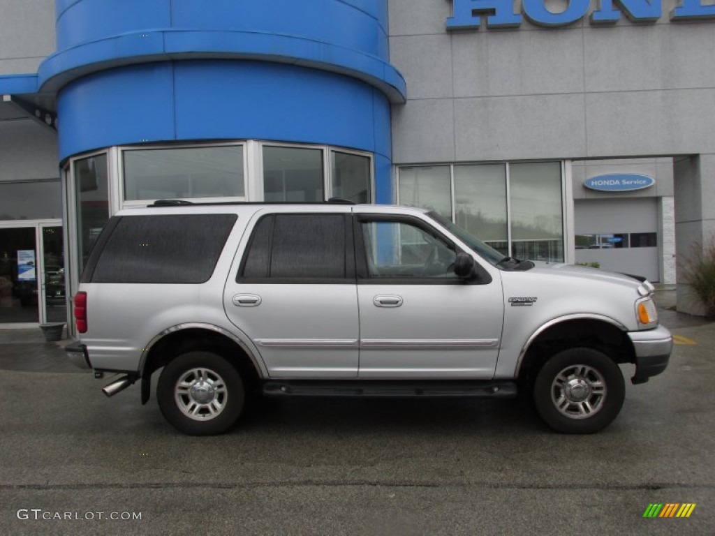 2000 Expedition XLT 4x4 - Silver Metallic / Medium Graphite photo #2