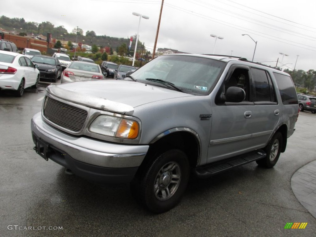 2000 Expedition XLT 4x4 - Silver Metallic / Medium Graphite photo #5