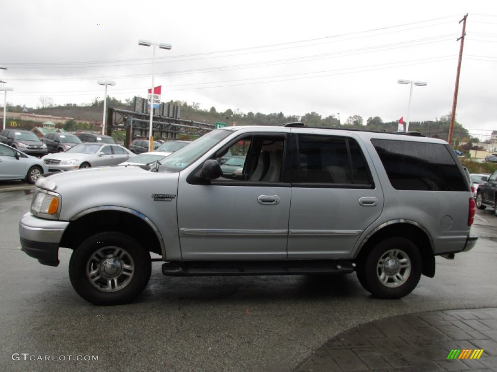 2000 Expedition XLT 4x4 - Silver Metallic / Medium Graphite photo #6