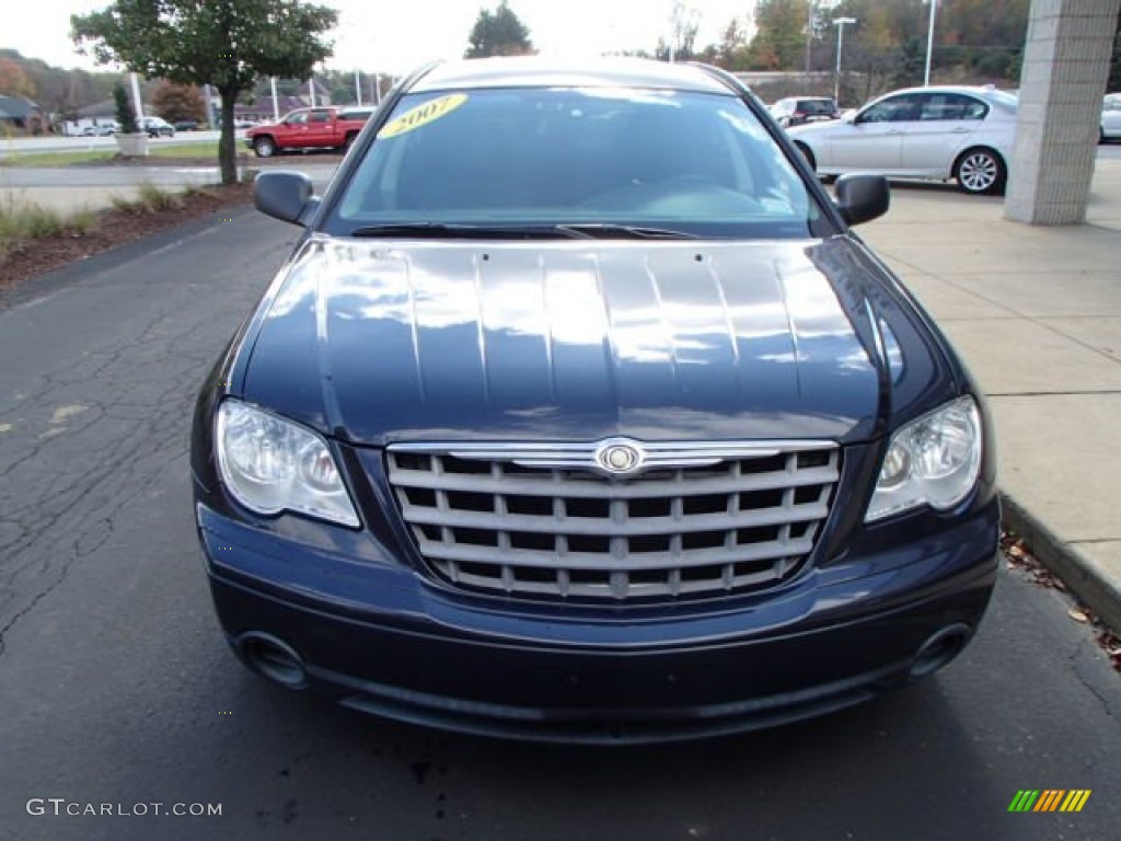 2007 Pacifica  - Modern Blue Pearl / Pastel Slate Gray photo #3