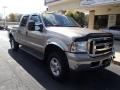 2005 Arizona Beige Metallic Ford F250 Super Duty Lariat FX4 Crew Cab 4x4  photo #2