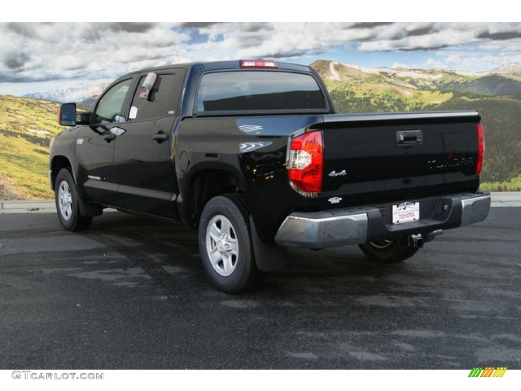 2014 Tundra SR5 Crewmax 4x4 - Black / Black photo #3