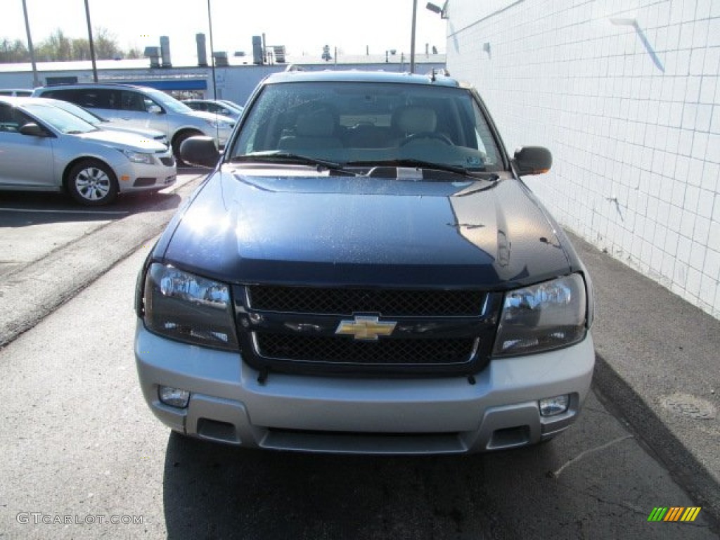 2007 TrailBlazer LT 4x4 - Imperial Blue Metallic / Light Gray photo #4