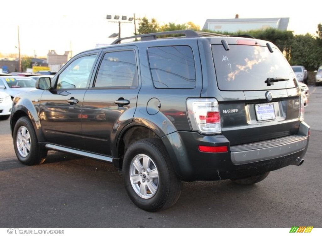 2009 Mariner V6 4WD - Black Pearl Slate Metallic / Stone photo #4