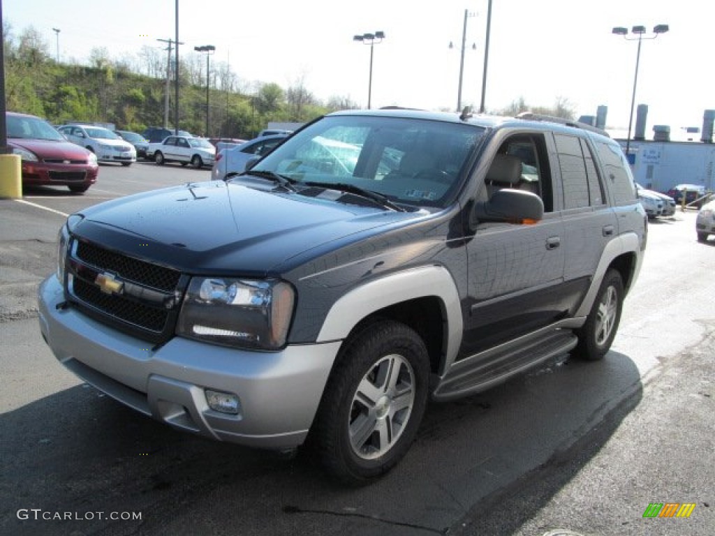 2007 TrailBlazer LT 4x4 - Imperial Blue Metallic / Light Gray photo #5