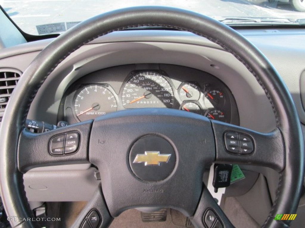 2007 TrailBlazer LT 4x4 - Imperial Blue Metallic / Light Gray photo #18