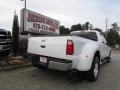 2011 Oxford White Ford F350 Super Duty Lariat Crew Cab 4x4 Dually  photo #8