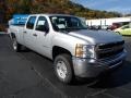 Silver Ice Metallic - Silverado 2500HD WT Crew Cab 4x4 Photo No. 2
