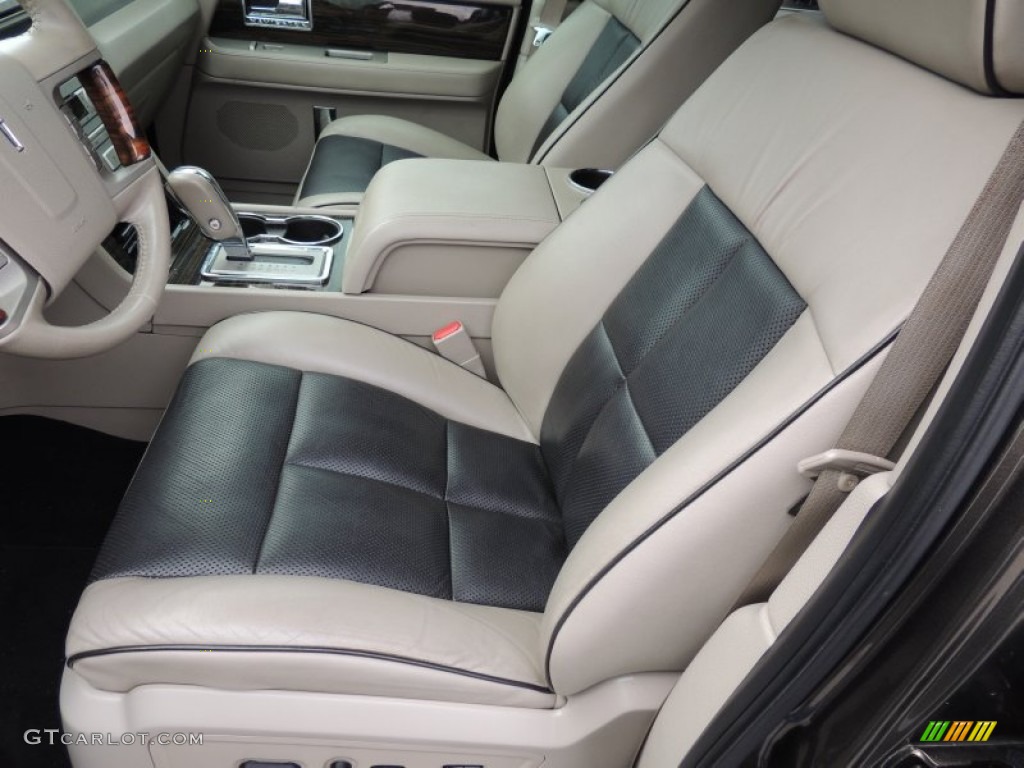 2008 Navigator Luxury - Stone Green Metallic / Stone/Black Piping photo #6