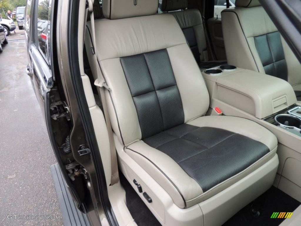 2008 Navigator Luxury - Stone Green Metallic / Stone/Black Piping photo #11